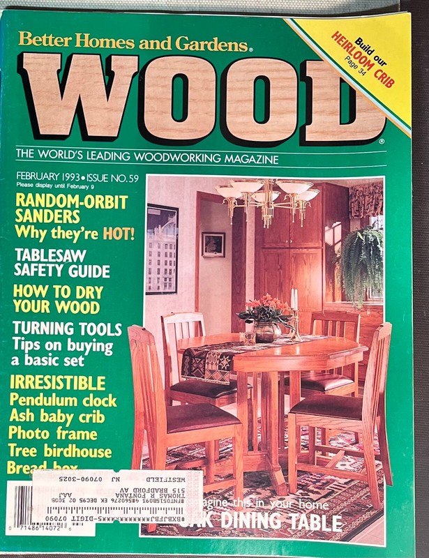 Vintage Wood Magazine : February 1993  #59