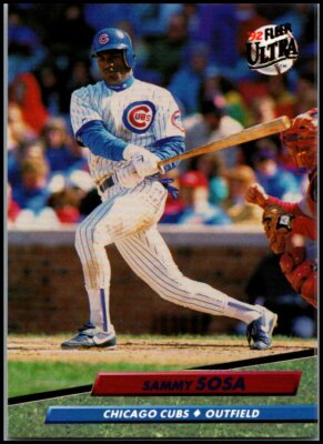 1992 Fleer Ultra #476 Sammy Sosa - FREE SHIPPING! | eBay