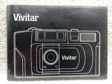 1986 Vivitar Camera Owners Manual Guide Vtg
