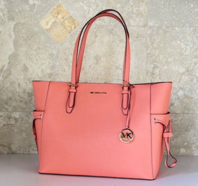 MICHAEL KORS GILLY LARGE DRAWSTRING TRAVEL TOTE SHOULDER BAG