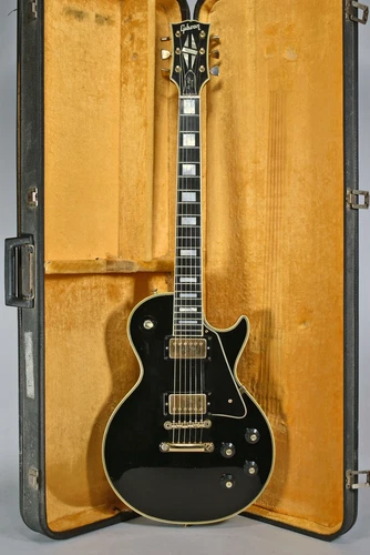 1969 / 70 Gibson Les Paul Custom Black Beauty Vintage Electric Guitar w/OHSC