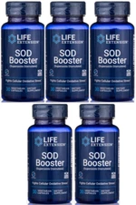 Life Extension SOD (Superoxide Dismutase) Booster, 5X30 caps SOD 140IU