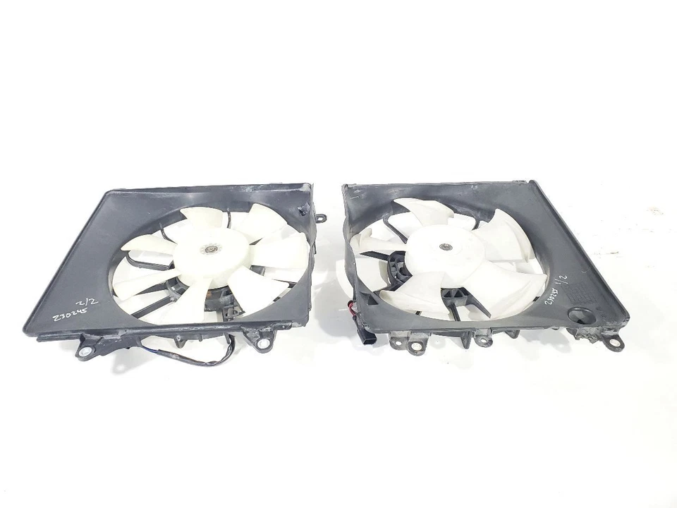 Par de ventiladores de radiador y condensador OEM 2011 2016 Honda CR-Z Foto 2 de 4