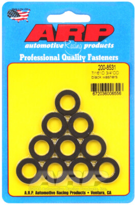 #ad #ad Arp for 200 8531 7 16 ID 3 4 OD black washers $18.39