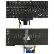 Latin Spanish Backlit Keyboard For Dell Latitude 5400 5401 5410 5411
