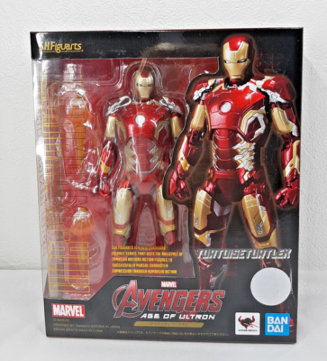 Bandai S.H Figuarts Iron Man Mark 43 Action Figure Marvel | eBay