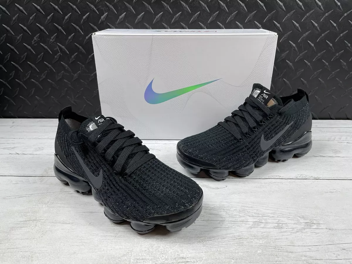 Nike women's air 2025 vapormax flyknit 3 black