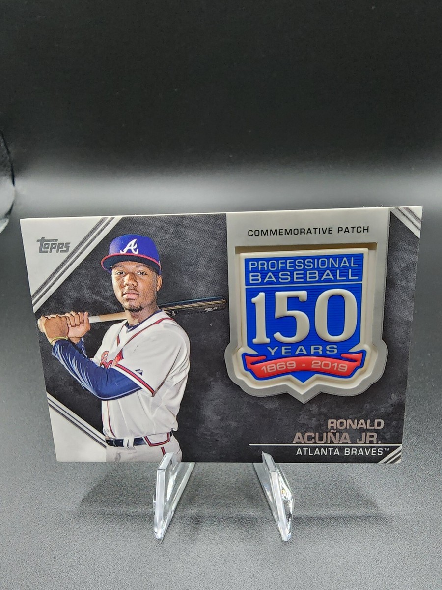 2019 Topps Series One Baseball Ronald Acuna Jr. 150 Years 