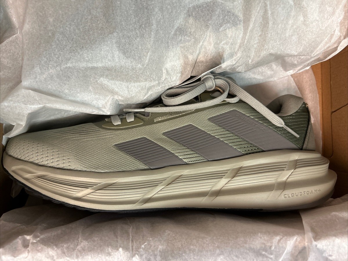Adidas Questar 3 Low Mens Size 10 Running Shoes Grey IE8182 NEW Silver Olive Adidas Questar 3 Low Mens Size 10 Running | Mercari main image 3