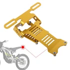 Gold license plate holder number plate holder for Sur-Ron Ultra Bee Electric DA