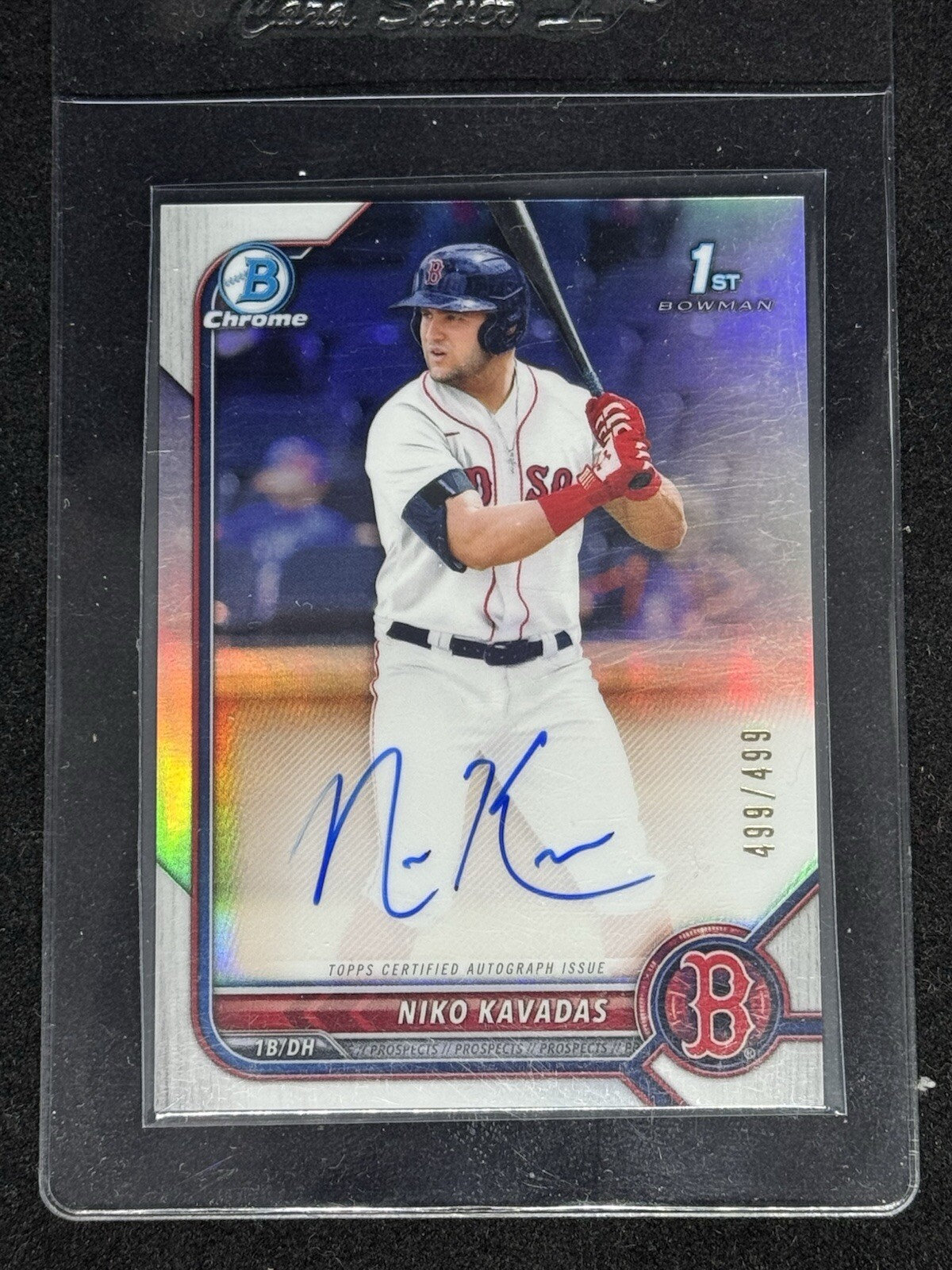 2022 Bowman Chrome 1st Refractor Auto /499 Niko Kavadas!🔥 HOT!