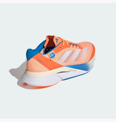Mens 9 Adidas Adizero Boston 12 Wide Chris Nikic running shoes Screaming Orange. Chris Nikic | Many asked if they could buy the 1% Better  main image 4