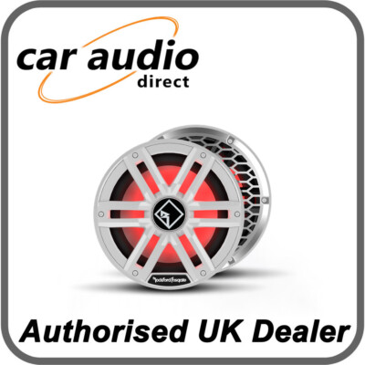 Rockford Fosgate M2D4-10S 10'' DVC 4Ω Colour Optix  Marine Subwoofer weiß 