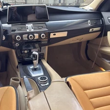 For BMW 5 Series E60 2005-2010 5D Carbon Fiber Pattern Interior DIY Trim Decals