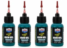 Lucas Oil 10875 Extreme Duty Gun Oil 1 Ounce Needle Oiler (4 Bottles)
