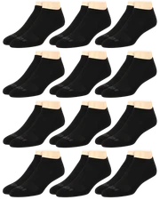 AND1 Men's Athletic Comfort No Show Socks (12-Pack Choose Color) FREE SHIPPING