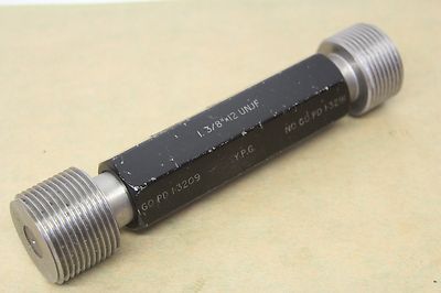 YPG 1 3/8'' x 12 UNJF GO NOGO Schraubstopfen Messgerät ME1147