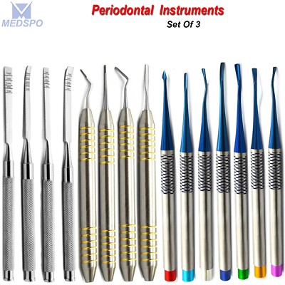 Periodontal Ligaments PDL Elevator Oral Periotomes Scaler Bone Splitting Chisels