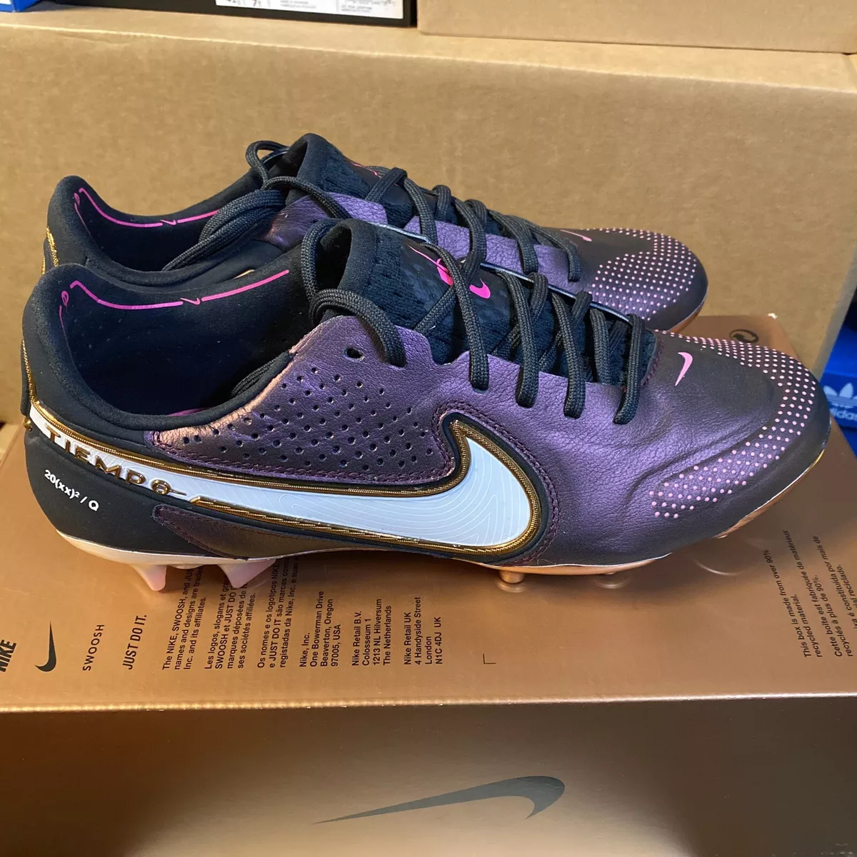 Nike Tiempo Legend 9 Elite FG Soccer &#039;Space Purple&#039; 7 US | eBay