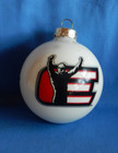 Nascar Dale Earnhardt Sr & Jr Glass Ball Christmas Ornaments — photo 2
