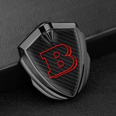 Kotflügel Emblem Brabus Metall Aufkleber Seitliches Badge Logo Decal