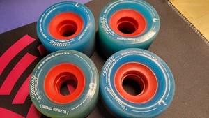 Fireball Tinder 60mm Longboard Wheels - USA Made Soft Cruising Wheels for Ska...