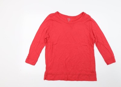 Rotes Tunika-T-Shirt Damen UK Größe M Gap