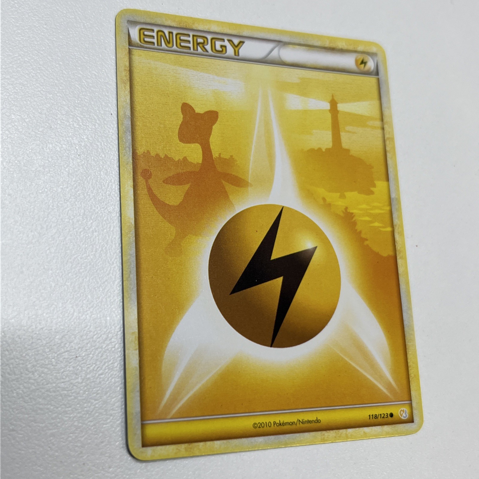 Ampharos Lightning Energy 118/123 Heartgold Soulsilver HGSS 2010 NM