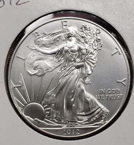 2012 American Silver Eagle 1 oz .999 Fine Silver Uncirculated