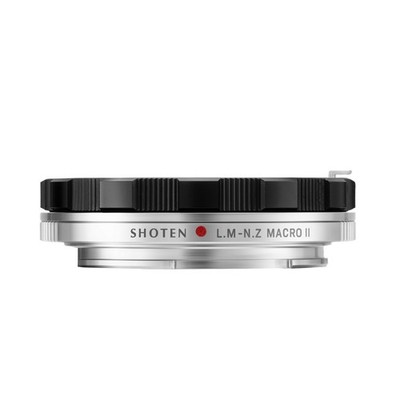 SHOTEN Lens adapter Close Focus Helicoid Leica M to Nikon Z Z6 Z7 Zfc Z9 Black