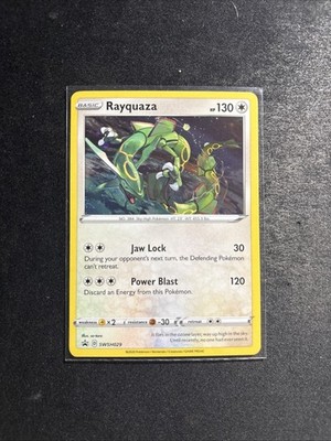Rayquaza - (Pixel Cosmos Holo) SWSH029 Miscellaneous Cards & Products Holo