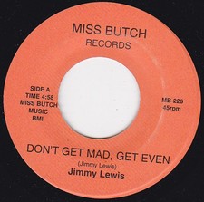 Jimmy Lewis - Dont Get Mad Get Even / No Chicken Wings, 7