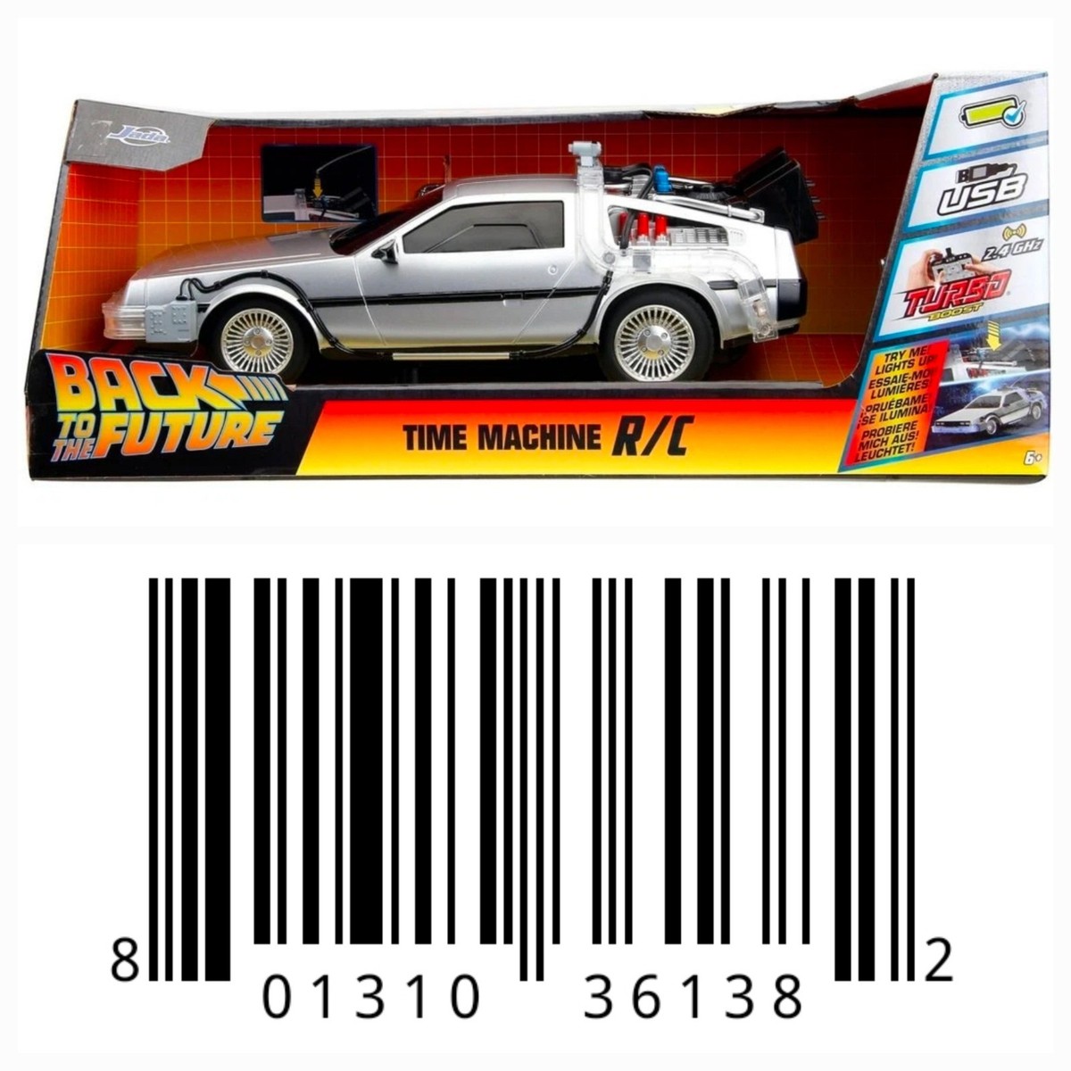 Hollywood Rides: Back to the Future DeLorean Time Machine RC (R/C