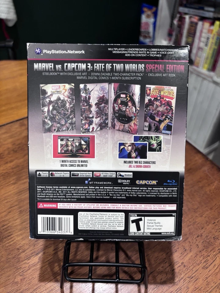 Marvel Vs Capcom 3 Fate Of  Two Worlds (Special Edition) Playstation 3. PS3 NEW - Image 2 of 4