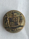 Civil War Confederate Maryland State Seal Coat button dug W/COA Read Tice MD200