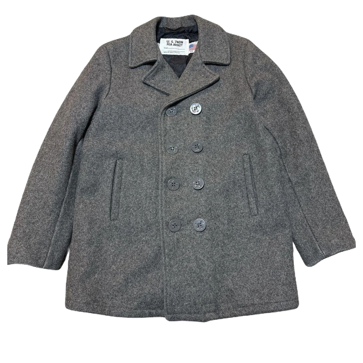 SCHOTT Pea Coat Jackets for Men for Sale | Shop New & Used | eBay