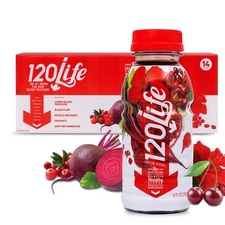 120/Life Blood Pressure Support, Beet Root Juice, Pomegranate Extract, Cranbe...