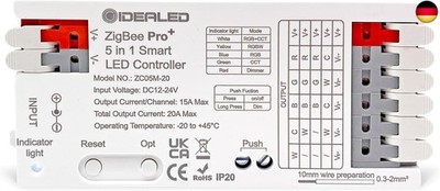Smart 5 in 1 ZigBee 3.0 LED Streifen Controller Pro für RGBCCT RGBW RGB CCT und