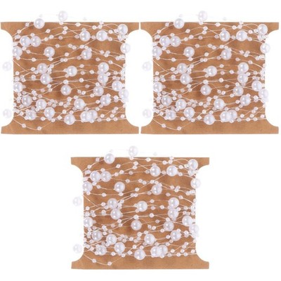 Set of 3 Hochzeit Girlande Hochzeitzdeko Girlandendekorationen Girlandenperlen