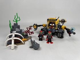 Lego City 60091 AND 60092 Deep Sea Starter Kit and Submarine Box Manual COMPLETE