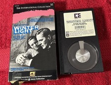Winter Light - Betamax Beta Tape Ingmar Bergman Max Von Sydow Swedish Janus