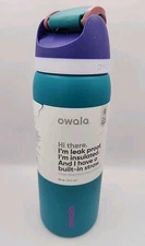 NEW Owala Freesip Stainless Steal Water Bottle 32oz 80's Ski Resort