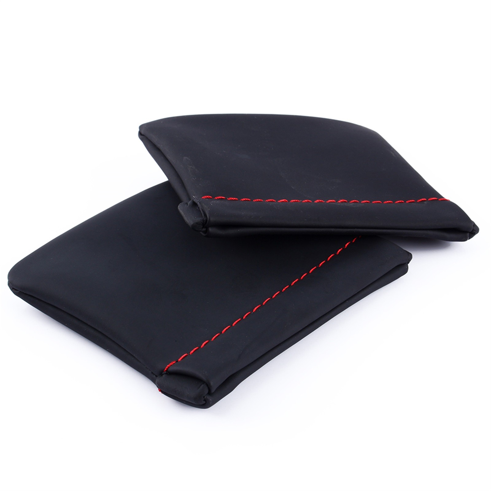Black PU Leather Replacement Carrying Pouch Case Bag For Earphone Headphone XD