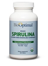Organic Spirulina Tablets - Organic, Non-GMO, No Additives or Fillers - 500mg...