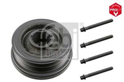 FEBI BILSTEIN Riemenscheibe Kurbelwelle ProKit 33602 für BMW E90 E60 E65 E46 E91