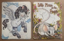Vintage 1978 Serendipity Puzzles Flutterby Little Mouse on The Prairie