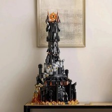 Lord of the rings brick Barad dur tower 10333 with Minifigures 5471 pieces NEW