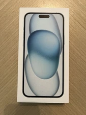 Apple iPhone 15 Plus Blue 512GB Empty Box ONLY & Instructions Inserts