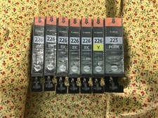 canon 226 ink cartridges - 5 BK, 1 Y and 1 225 PGBK
