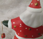 Vintage Bisque Porcelain Star-Shaped Santa Claus Taper Candle Holder Christmas — photo 7